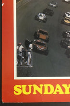Load image into Gallery viewer, 1977 NASCAR Racing Advertising Display Dover Downs Speedway Mason Dixon 500