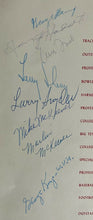 Load image into Gallery viewer, 1960 Sports Celebrity Dinner Program Signed x32 Jesse Owens Nicklaus Autographed