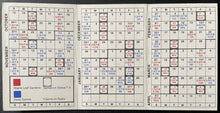 Load image into Gallery viewer, 1974-75 Toronto Toros Hockey Season Pocket Schedule Vintage Sked