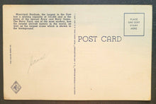 Load image into Gallery viewer, 1940's Municipal Stadium Philadelphia Navyyard Football Postcard Army Navy VTG