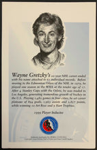 Load image into Gallery viewer, 1999 Hockey Hall Of Fame Inductee Postcards Includes Wayne Gretzky