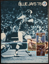 Load image into Gallery viewer, 1978 Toronto Blue Jays 2nd Season Ticket Promotional Brochure Fold Out Baseball