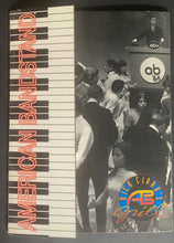 Load image into Gallery viewer, Dick Clark's American Bandstand Grill Restaurant Menu Television Celebrity VTG