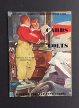 Load image into Gallery viewer, 1954 Comiskey Park NFL Program Chicago Cardinals Baltimore Colts Bidwell Game