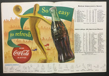 Load image into Gallery viewer, 1953 World Series Of Basketball Program College All Americans vs Harlem