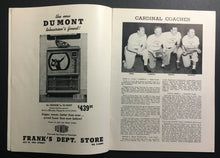 Load image into Gallery viewer, 1950 Comiskey Park Chicago NFL Football Program Cardinals New York Giants
