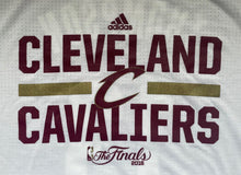 Load image into Gallery viewer, 2016 NBA Finals Game Worn Tristan Thompson Used Shooting Shirt NBA MeiGrey LOA