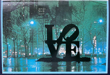 Load image into Gallery viewer, C1976 Robert Indiana Autographed Christmas Card Philadelphia Love Statue VTG JSA