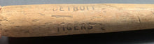 Load image into Gallery viewer, 1920's Era Detroit Tigers Wood Mini Bat Vintage Antique MLB Baseball