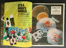 Load image into Gallery viewer, 1970 CNE Stadium Toronto Argos Hamilton Tigers Cats Signed Program Autographed