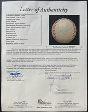 Load image into Gallery viewer, Curt Flood Autographed Signed National League Rawlings Baseball Cardinals JSA
