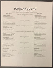 Load image into Gallery viewer, 2012 Welterweight Championship Boxing Program Pacquiao vs Bradley Las Vegas