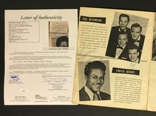 Load image into Gallery viewer, Signed Rock Concert Program Rare Autographs x28 Chuck Berry Joe Smith + JSA LOA