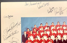 Load image into Gallery viewer, 1972 Team Canada Team Signed Oversized Photo Autographed x29 Hockey JSA LOA