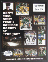 Load image into Gallery viewer, 1998 NHL Hockey Program Detroit Red Wings vs Anaheim Mighty Ducks + Ticket +More