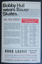 Load image into Gallery viewer, 1966 Maple Leaf Gardens OHA Major Jr A Program Toronto vs London Nationals