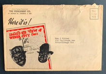 Load image into Gallery viewer, 1935 Amos N' Andy Pictorial Weber City Map Pepsodent Promo + Original Envelope