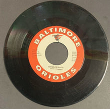 Load image into Gallery viewer, 1980 Baltimore Orioles 45 RPM Vinyl Record Walter Woodward Perfect Pitch MLB