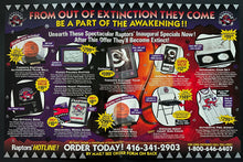 Load image into Gallery viewer, 1995-96 Toronto Raptors Inaugural NBA Season Merchandise Brochure Vintage