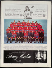 Load image into Gallery viewer, 1972 Montreal Canadiens vs. Los Angeles Kings Signed Program Autographed x6 LOA