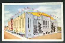 Load image into Gallery viewer, 1930s Chicago Stadium 1929-1994 Hockey Basketball Postcard Vintage