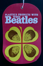 Load image into Gallery viewer, Vintage Unused 1966 Go Go Beatles Vinyl Japanese Shopping Bag Wako Industries