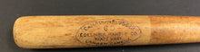 Load image into Gallery viewer, 1930's Columbia Handle Mini Baseball Bat 15" London Canada Canadian Slugger