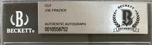 Load image into Gallery viewer, Joe Frazier Autographed Cut + Authenticated + Beckett Slabbed Vintage Boxing