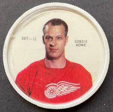 Load image into Gallery viewer, 1968-69 Shirriff Salada Hockey Coin Gordie Howe DET-11 NHL Detroit Red Wings