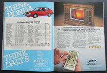 Load image into Gallery viewer, 1982 Maple Leaf Gardens 50th Anniversary NHL Program Toronto Leafs vs Rockies