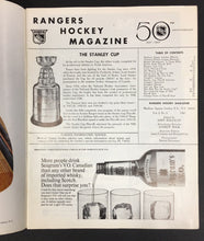 Load image into Gallery viewer, 1967 NHL Playoff Program Game 3 New York Rangers v Montreal Canadiens Vtg Hockey