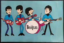 Load image into Gallery viewer, Rare Beatles December 1965 U.K. Tour Program + Insert Poster Music Vintage