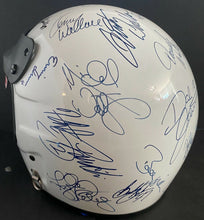 Load image into Gallery viewer, Autographed Simpson Racing Helmet Signed x25 Nascar Legends Petty Andretti