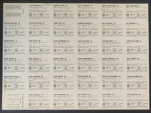 Load image into Gallery viewer, 1986 Toronto Blue Jays MLB Baseball Uncut Card Sheet Fire Safety Toronto Star