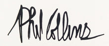 Load image into Gallery viewer, Original Autographed Phil Collins 8x10 Photo Signed LOA Genesis WEA Records
