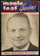 Load image into Gallery viewer, 1949 Rare Original NHL Hockey All-Star Game Program Toronto Maple Leafs Gardens