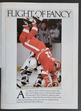 Load image into Gallery viewer, 1986 Maple Leaf Gardens Playoffs Program Toronto Leafs vs Blues Wendel Clark NHL