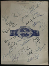 Load image into Gallery viewer, 1968 Hickock Awards 22 Autographs Program + Cufflinks Yastrzemski Willie Pep