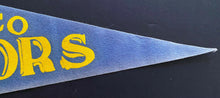 Load image into Gallery viewer, c1960's San Francisco Warriors Pennant Vintage NBA Basketball 1961-1971