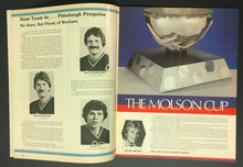 Load image into Gallery viewer, 1980 NHL Hockey Northlands Coliseum Program Edmonton Oilers Gretzky 1st Year