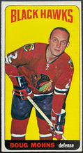 Load image into Gallery viewer, 1964-65 Vintage Chicago Blackhawks Doug Mohns Topps Tallboy NHL Hockey Card