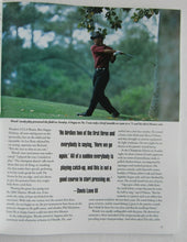 Load image into Gallery viewer, 2003 Master Journal Golf Program + Final Day Pairing Sheet & Map - Mike Weir