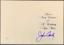 Load image into Gallery viewer, John Candy Authentic Signed Autographed Christmas Card Toronto Argonauts JSA COA