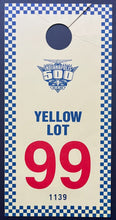 Load image into Gallery viewer, 1999 Indy 500 Ticket + Parking Pass Indianapolis Motor Speedway Eddie Cheever