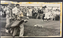 Load image into Gallery viewer, 1928 Bobby Jones Historic Type 1 Golf Photo Pacifc Atlantic Chicago Bureau Stamp