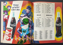 Load image into Gallery viewer, 1969 Cincinnati Bengals vs Buffalo Bills Vintage AFL Football Program OJ Simpson