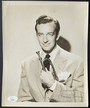 Load image into Gallery viewer, Harry James Autographed Photo Signed American Musician Big Band Trumpet JSA