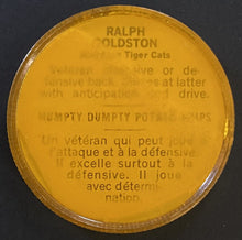 Load image into Gallery viewer, 1963 Nalley's Potato Chips CFL Football Token Plastic Coin #54 Ralph Goldston