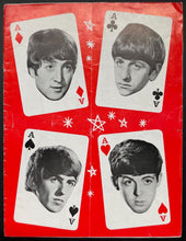 Load image into Gallery viewer, 1964 Beatles Live Music Concert UK Tour Program + Vintage Ticket @ Bournemouth