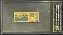 Load image into Gallery viewer, 1966 Shea Stadium Beatles Slabbed Concert Ticket Queens NY Authenticated iCert